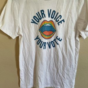 Your voice your vote tee shirt